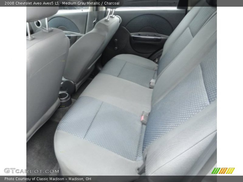 Medium Gray Metallic / Charcoal 2008 Chevrolet Aveo Aveo5 LS