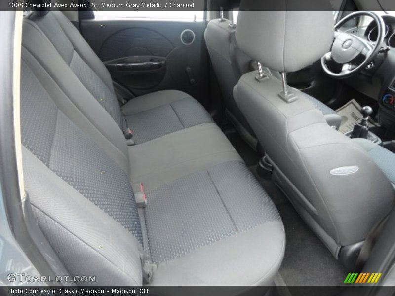 Medium Gray Metallic / Charcoal 2008 Chevrolet Aveo Aveo5 LS