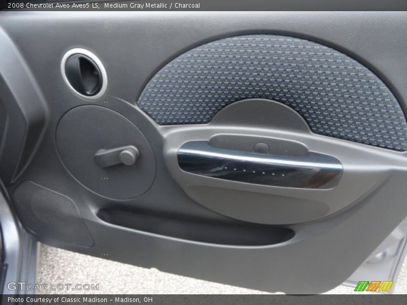Medium Gray Metallic / Charcoal 2008 Chevrolet Aveo Aveo5 LS