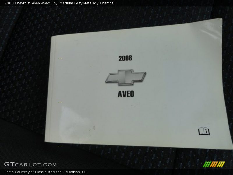 Medium Gray Metallic / Charcoal 2008 Chevrolet Aveo Aveo5 LS