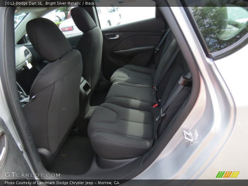 Bright Silver Metallic / Black 2013 Dodge Dart SE