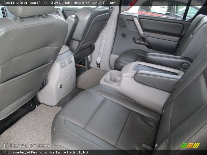 Silver Lightning Metallic / Graphite/Titanium 2004 Nissan Armada LE 4x4