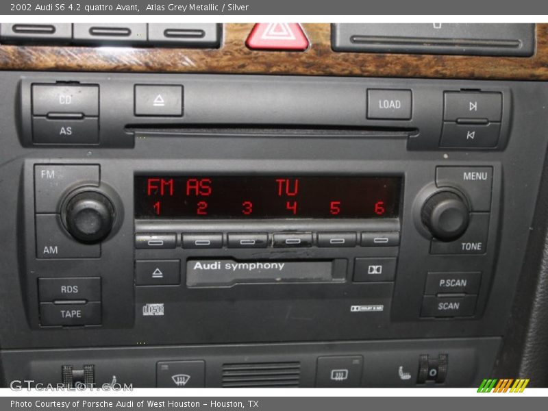 Audio System of 2002 S6 4.2 quattro Avant