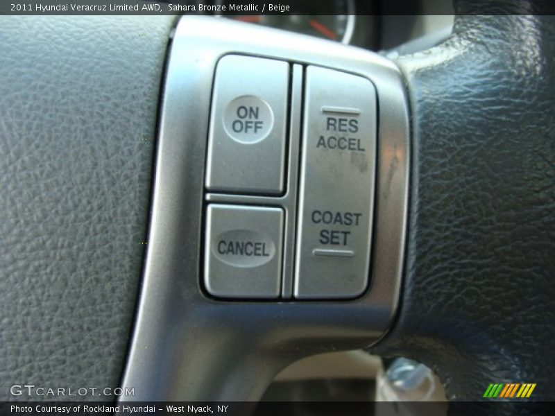 Sahara Bronze Metallic / Beige 2011 Hyundai Veracruz Limited AWD