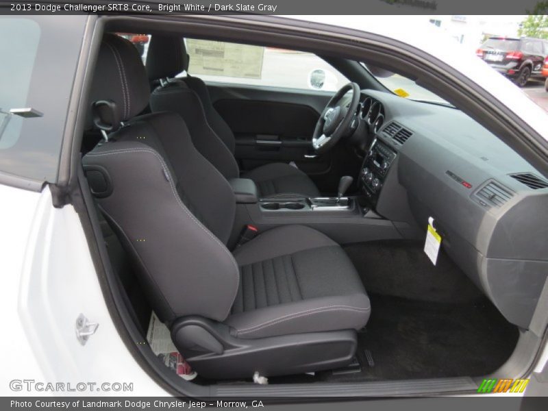  2013 Challenger SRT8 Core Dark Slate Gray Interior
