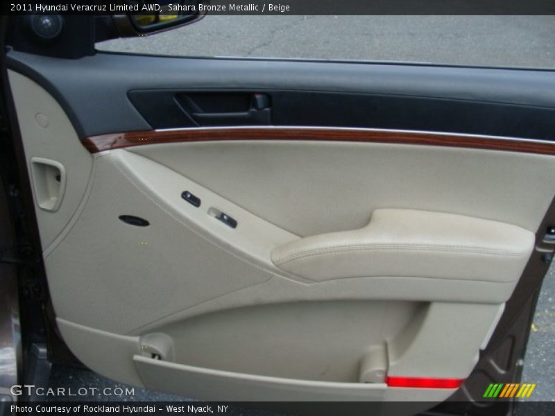 Sahara Bronze Metallic / Beige 2011 Hyundai Veracruz Limited AWD