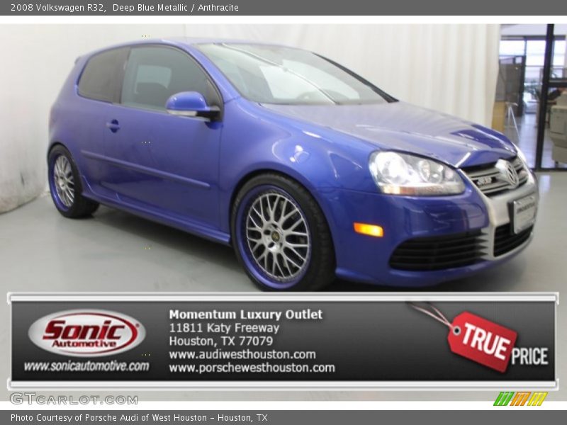 Deep Blue Metallic / Anthracite 2008 Volkswagen R32