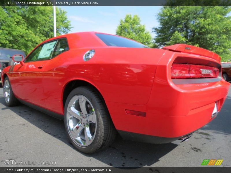 TorRed / Dark Slate Gray 2013 Dodge Challenger R/T