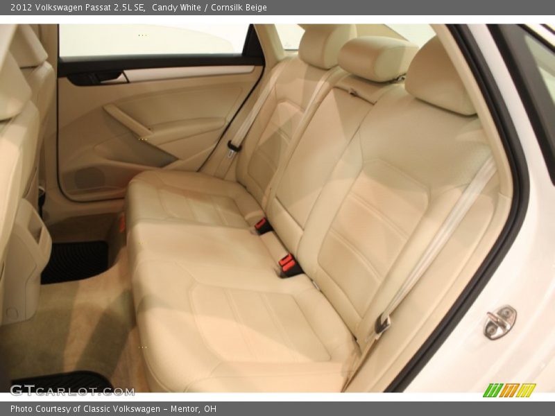 Candy White / Cornsilk Beige 2012 Volkswagen Passat 2.5L SE