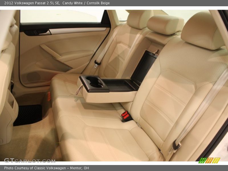 Candy White / Cornsilk Beige 2012 Volkswagen Passat 2.5L SE