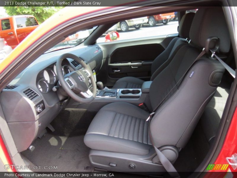 TorRed / Dark Slate Gray 2013 Dodge Challenger R/T