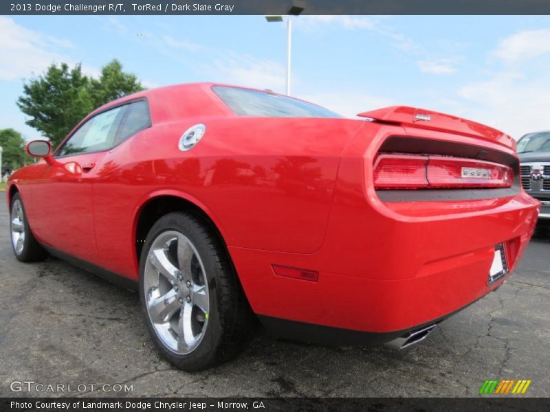 TorRed / Dark Slate Gray 2013 Dodge Challenger R/T