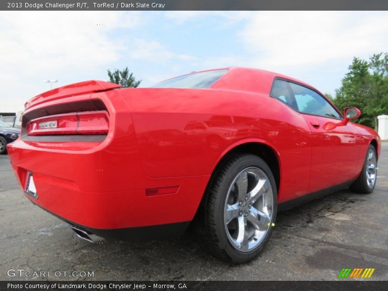 TorRed / Dark Slate Gray 2013 Dodge Challenger R/T