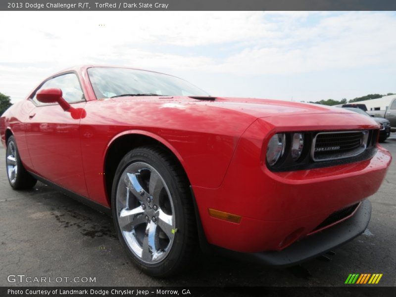 Front 3/4 View of 2013 Challenger R/T