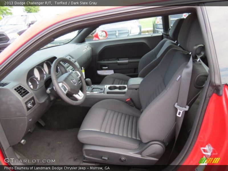  2013 Challenger R/T Dark Slate Gray Interior