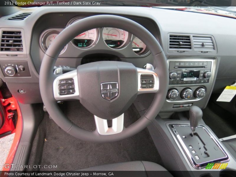 Dashboard of 2013 Challenger R/T