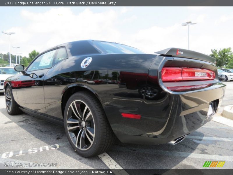 Pitch Black / Dark Slate Gray 2013 Dodge Challenger SRT8 Core