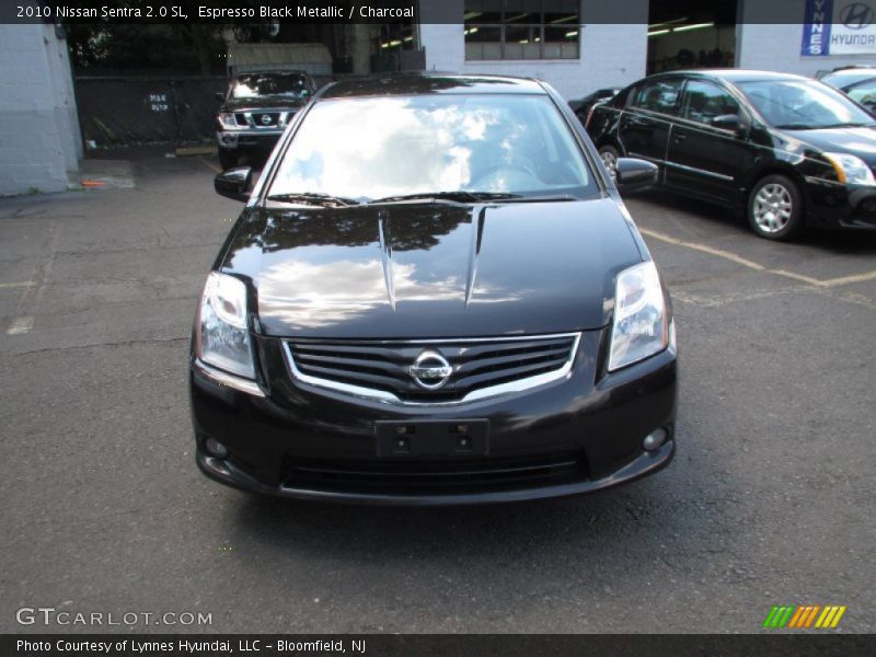 Espresso Black Metallic / Charcoal 2010 Nissan Sentra 2.0 SL