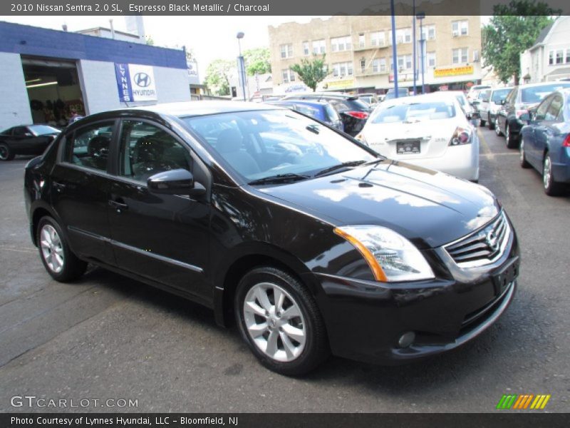 Espresso Black Metallic / Charcoal 2010 Nissan Sentra 2.0 SL
