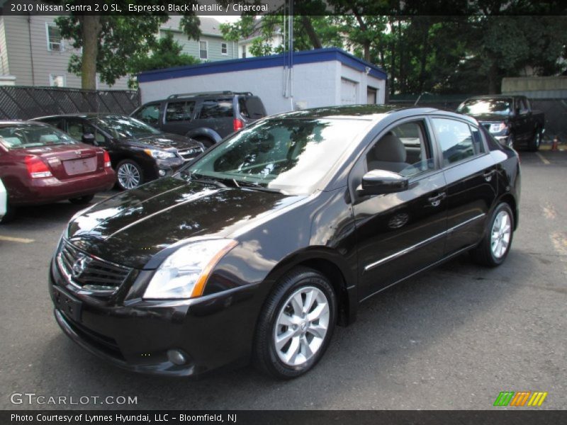 Espresso Black Metallic / Charcoal 2010 Nissan Sentra 2.0 SL