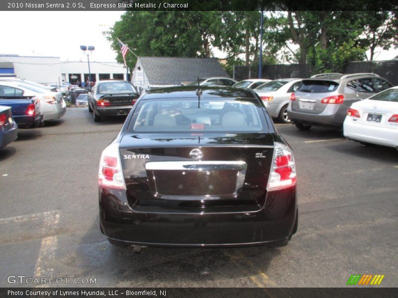 Espresso Black Metallic / Charcoal 2010 Nissan Sentra 2.0 SL