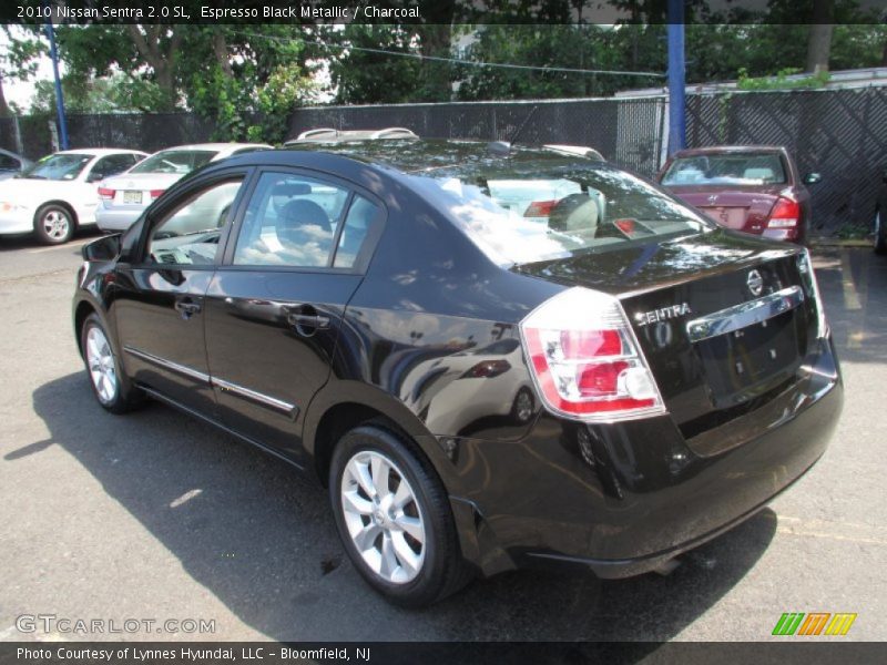 Espresso Black Metallic / Charcoal 2010 Nissan Sentra 2.0 SL