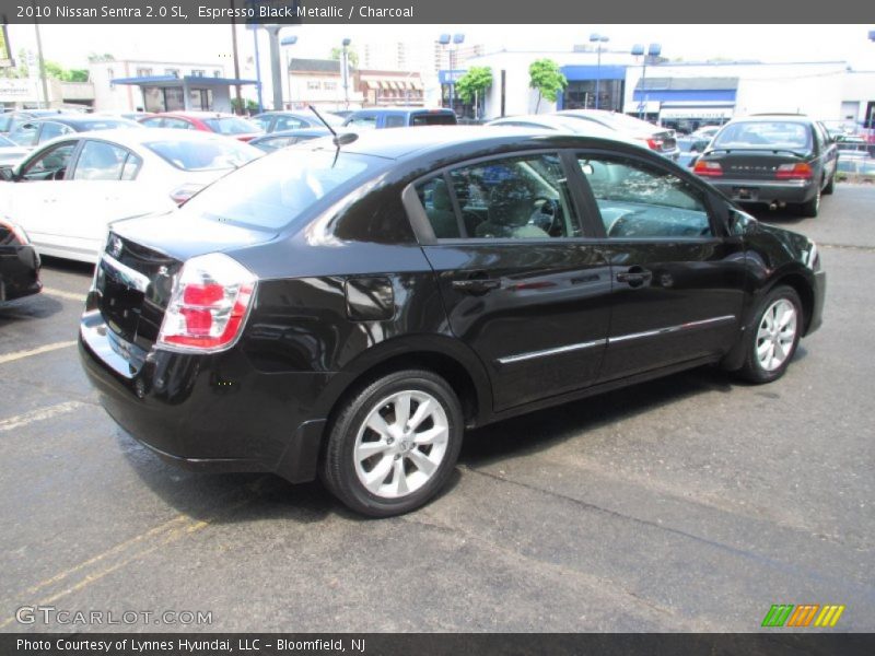 Espresso Black Metallic / Charcoal 2010 Nissan Sentra 2.0 SL