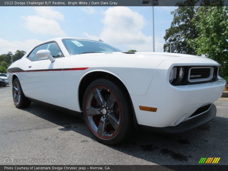 Front 3/4 View of 2013 Challenger R/T Redline