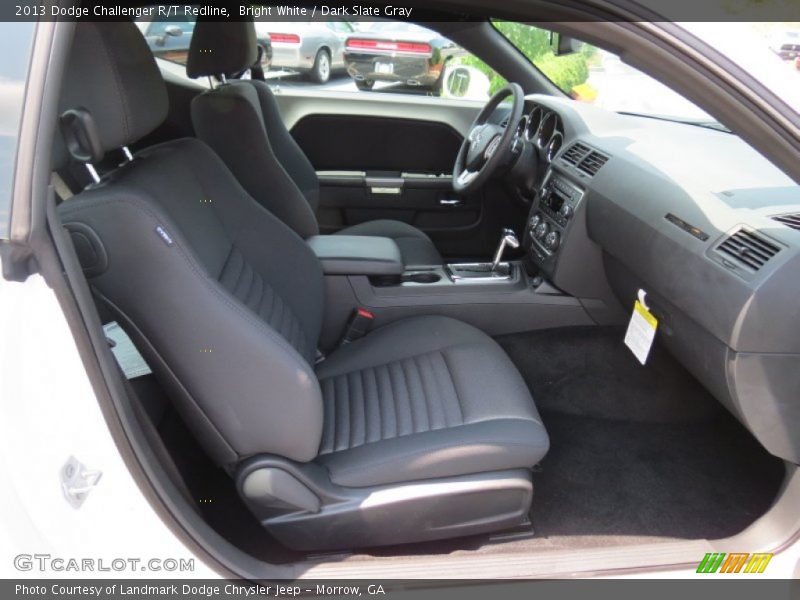 Bright White / Dark Slate Gray 2013 Dodge Challenger R/T Redline