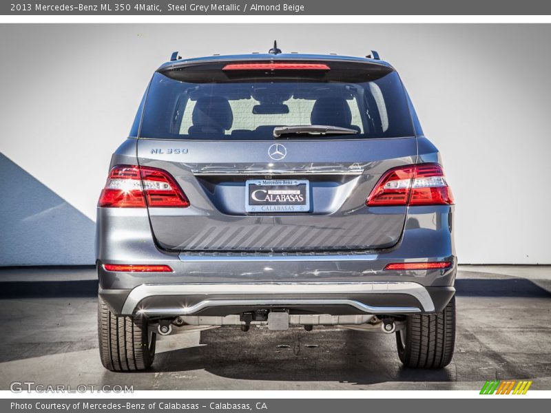 Steel Grey Metallic / Almond Beige 2013 Mercedes-Benz ML 350 4Matic