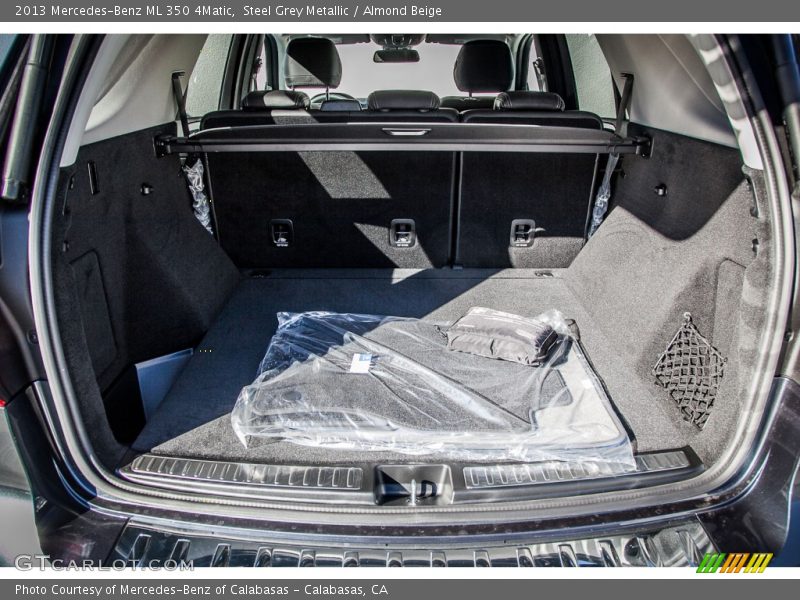 Steel Grey Metallic / Almond Beige 2013 Mercedes-Benz ML 350 4Matic