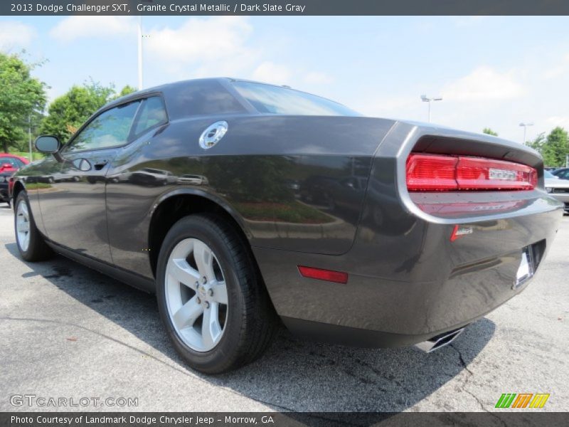Granite Crystal Metallic / Dark Slate Gray 2013 Dodge Challenger SXT