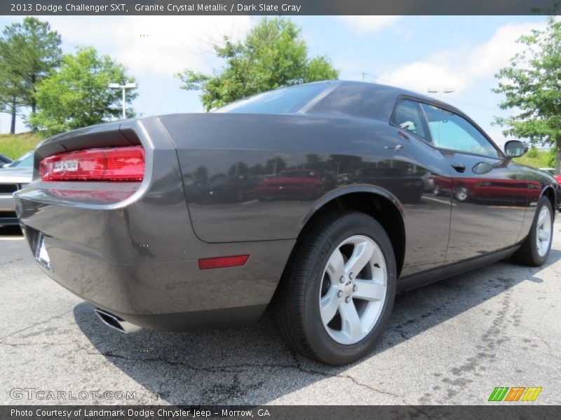 Granite Crystal Metallic / Dark Slate Gray 2013 Dodge Challenger SXT
