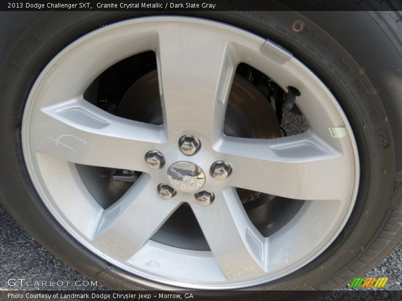 Granite Crystal Metallic / Dark Slate Gray 2013 Dodge Challenger SXT