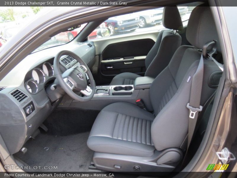 Granite Crystal Metallic / Dark Slate Gray 2013 Dodge Challenger SXT
