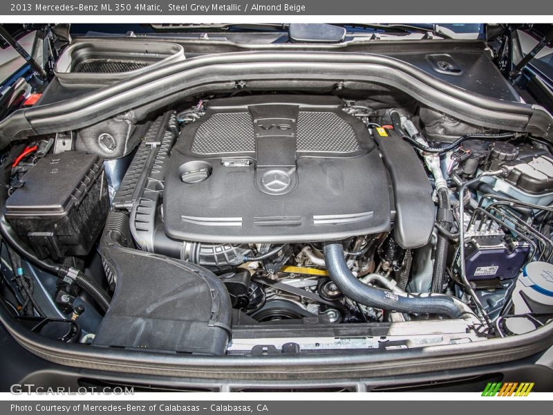 Steel Grey Metallic / Almond Beige 2013 Mercedes-Benz ML 350 4Matic
