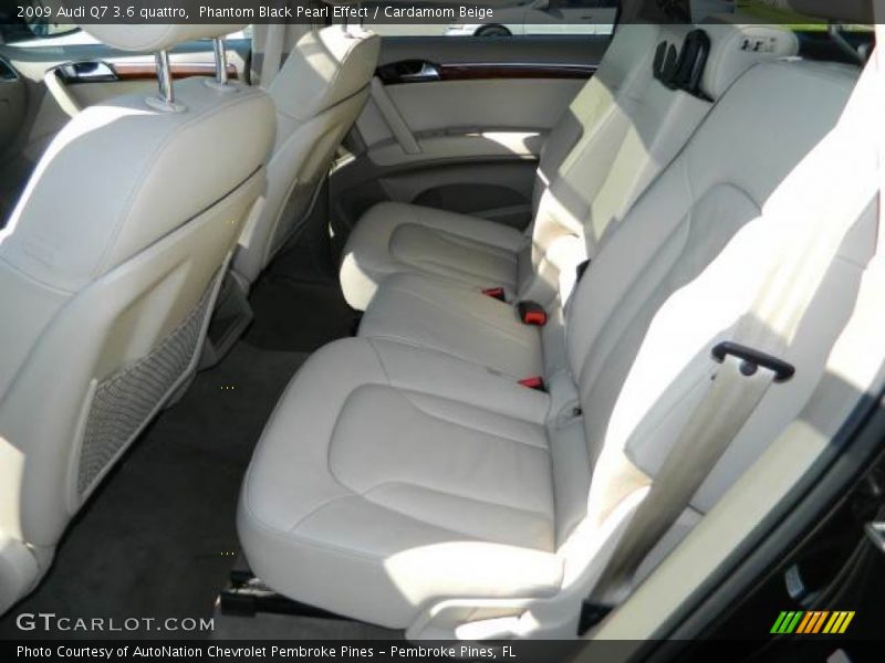 Phantom Black Pearl Effect / Cardamom Beige 2009 Audi Q7 3.6 quattro