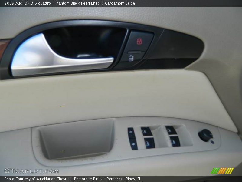 Phantom Black Pearl Effect / Cardamom Beige 2009 Audi Q7 3.6 quattro