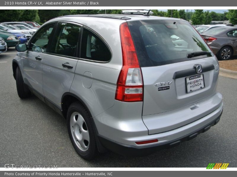 Alabaster Silver Metallic / Black 2010 Honda CR-V LX
