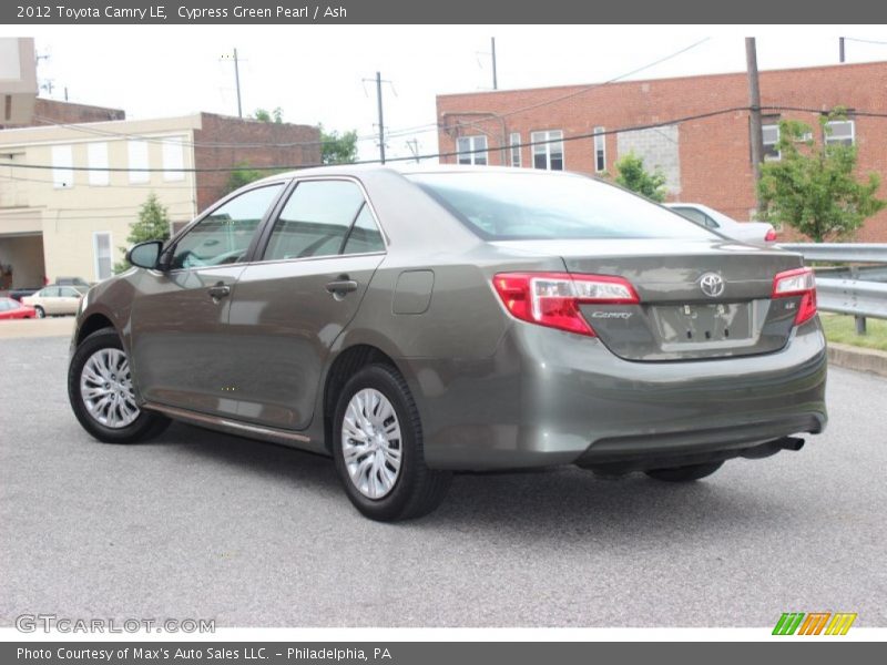 Cypress Green Pearl / Ash 2012 Toyota Camry LE