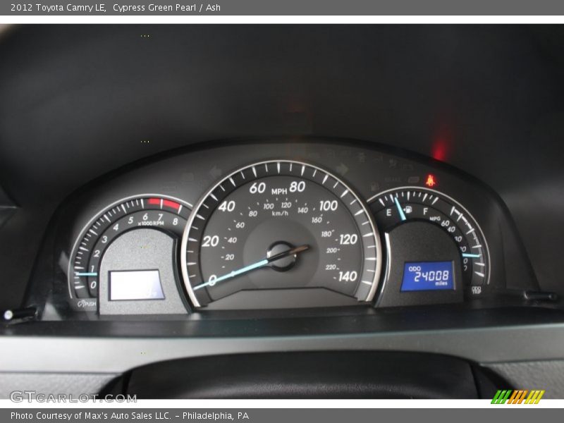 Cypress Green Pearl / Ash 2012 Toyota Camry LE