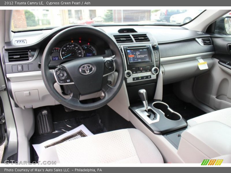 Cypress Green Pearl / Ash 2012 Toyota Camry LE
