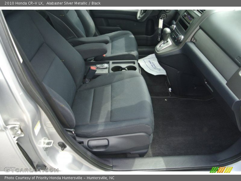 Alabaster Silver Metallic / Black 2010 Honda CR-V LX