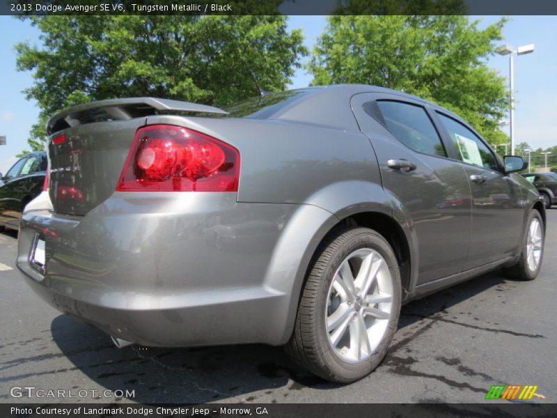 Tungsten Metallic / Black 2013 Dodge Avenger SE V6