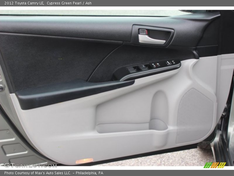 Cypress Green Pearl / Ash 2012 Toyota Camry LE