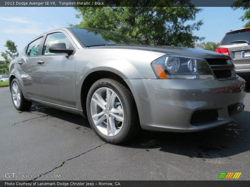 Tungsten Metallic / Black 2013 Dodge Avenger SE V6