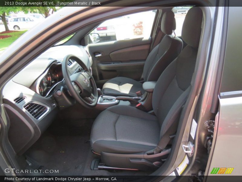 Tungsten Metallic / Black 2013 Dodge Avenger SE V6