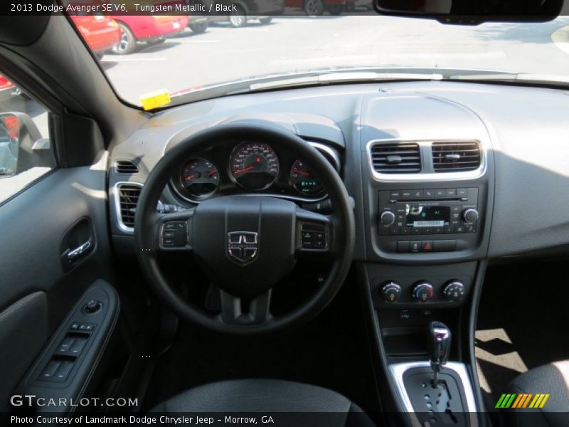 Tungsten Metallic / Black 2013 Dodge Avenger SE V6