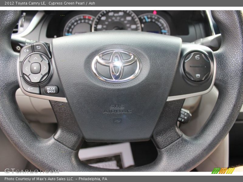 Cypress Green Pearl / Ash 2012 Toyota Camry LE