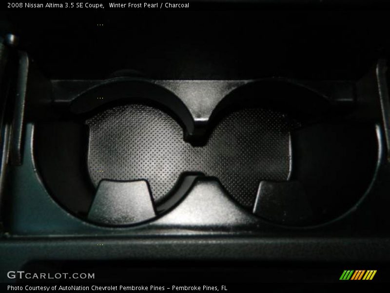 Winter Frost Pearl / Charcoal 2008 Nissan Altima 3.5 SE Coupe